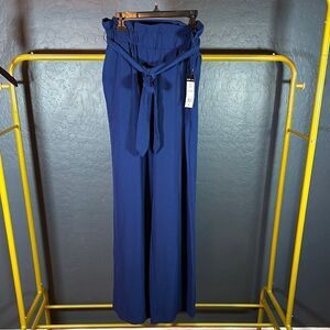 BCBG Blue High-Waist Pants‎